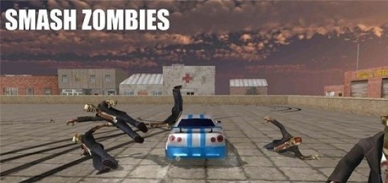 僵尸粉碎车