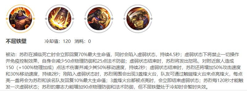 王者荣耀苏烈如何进行完美抗伤打团的攻略 王者荣耀苏烈如何进行完美抗伤打团的攻略