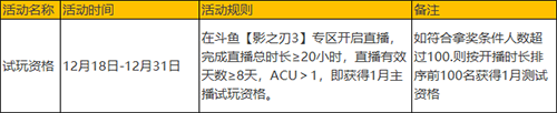 斗鱼、虎牙双平台开启《影之刃3》直播专区，万元奖金邀你来战！