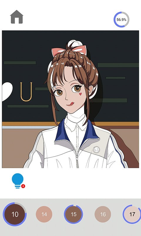 数字涂色