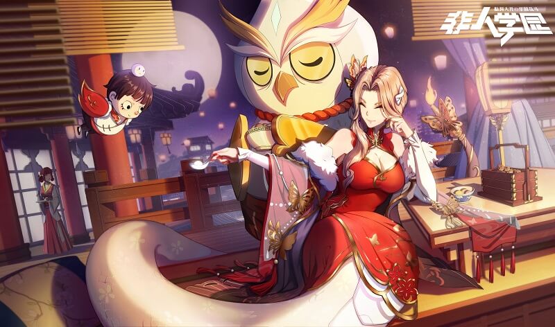 东风夜放花千树《非人学园》女娲元宵节时装邀你赏花灯 东风夜放花千树《非人学园》女娲元宵节时装邀你赏花灯