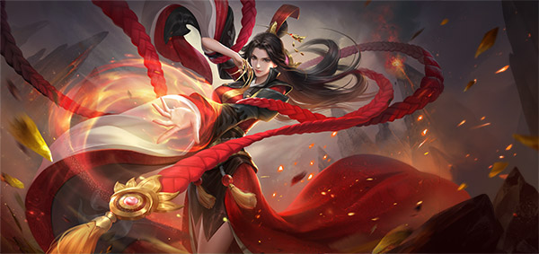 炽焰火女换新装!《英魂之刃口袋版》新皮肤流火天姬上线! 炽焰火女换新装!《英魂之刃口袋版》新皮肤流火天姬上线!