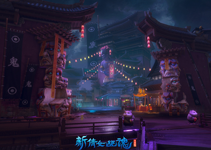 玄幻古风不夜城！《新倩女幽魂》全新赛博酆都主城彩蛋揭秘