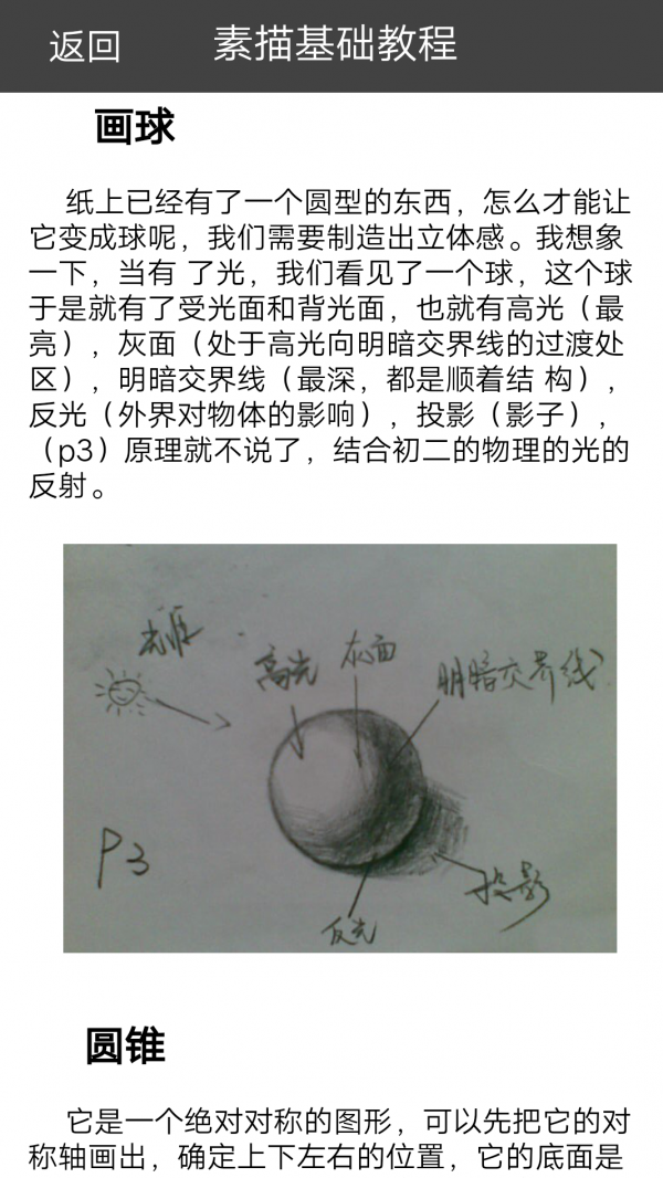 素描基础入门教程