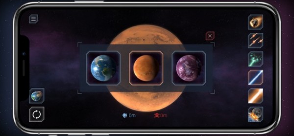 星球触碰