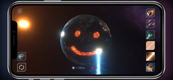 星球触碰
