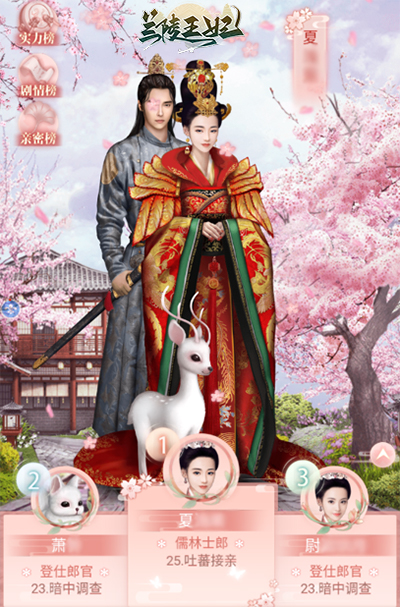 宫廷恋爱类手游《兰陵王妃》 :开局小宫女,看我逆风翻盘! 宫廷恋爱类手游《兰陵王妃》 :开局小宫女,看我逆风翻盘!