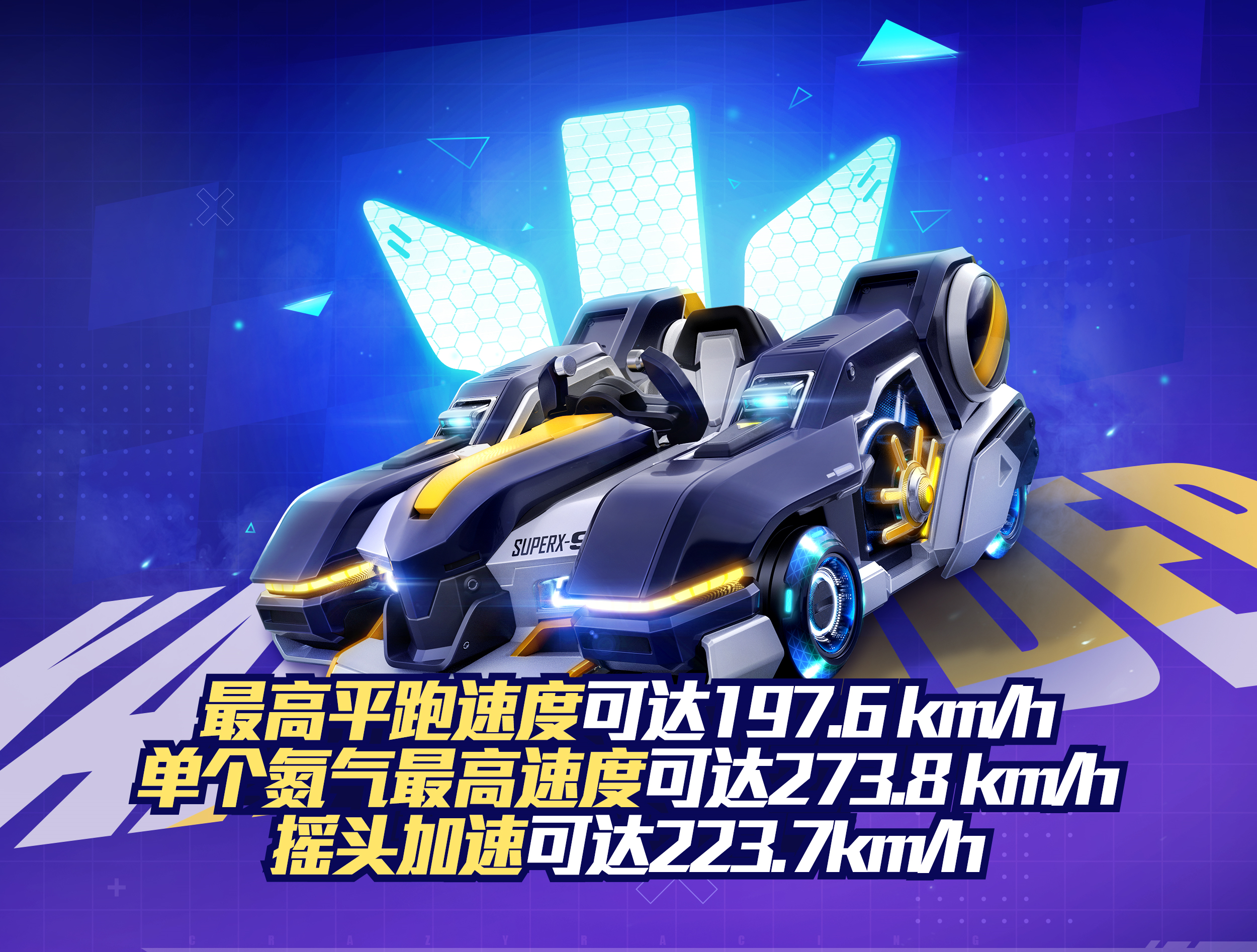竞速王者，颠覆比赛的速度你值得拥有！