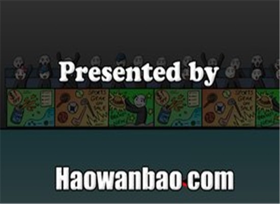 萌小人打羽毛球