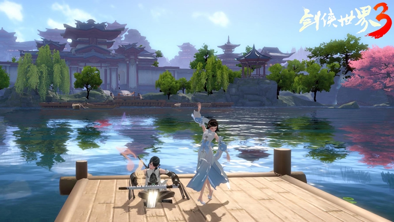 《剑侠世界3》iOS测试品质升级:真实江湖截图曝光! 《剑侠世界3》iOS测试品质升级:真实江湖截图曝光!