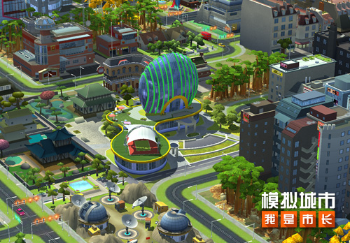 《模拟城市:我是市长》建造东方公园迎接欢乐长假 《模拟城市:我是市长》建造东方公园迎接欢乐长假