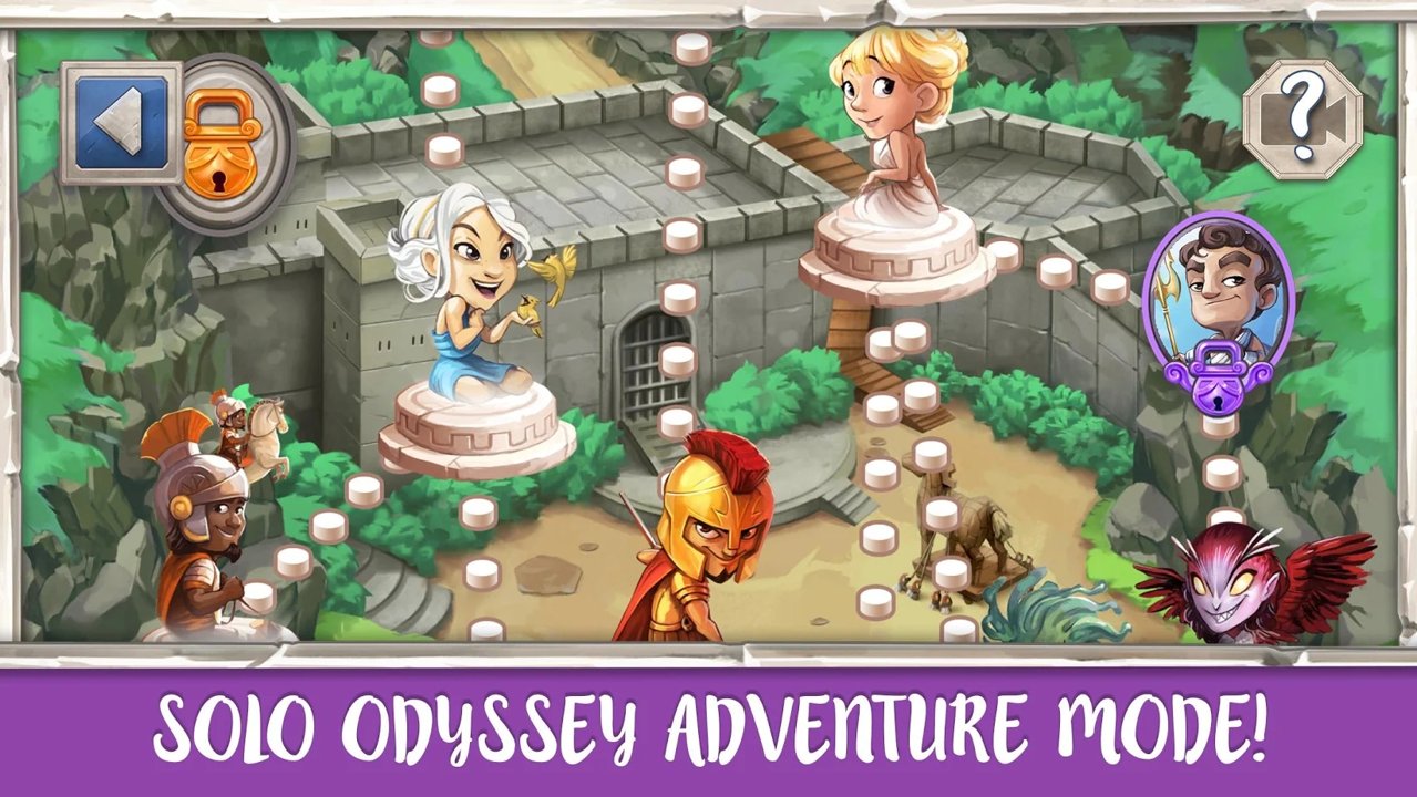 圣托里尼棋盘游戏