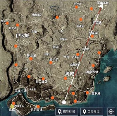 和平精英沙漠图如何选择跳点 沙漠图跳点分享 和平精英沙漠图如何选择跳点 沙漠图跳点分享