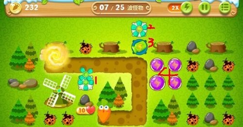 保卫萝卜2第17关攻略 保卫萝卜2第17关攻略