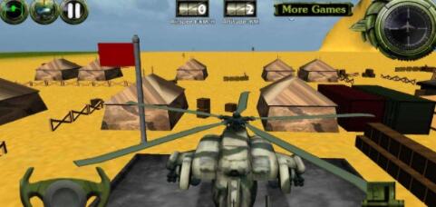 战斗直升机3D飞行