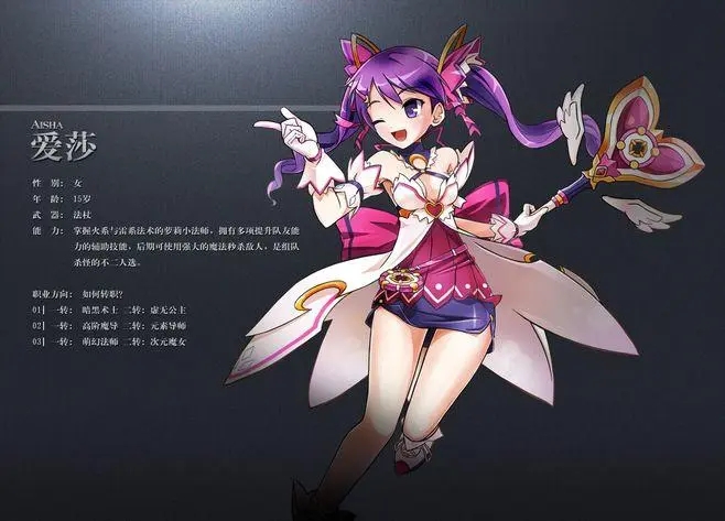 艾尔战记爱莎技能 艾尔战记爱莎技能