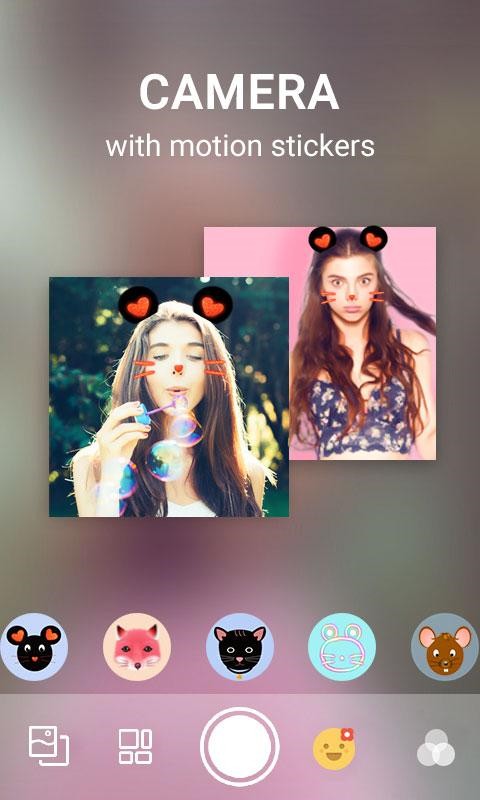 搞怪贴纸相机