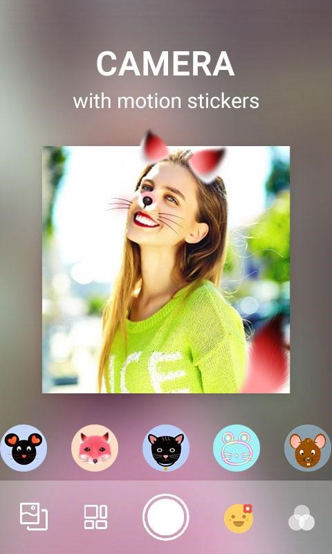 搞怪贴纸相机