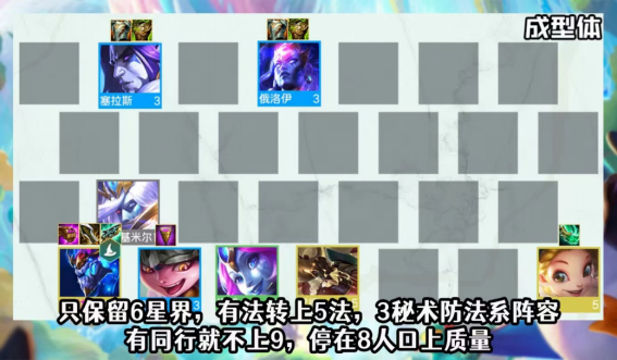 云顶之弈索尔阵容