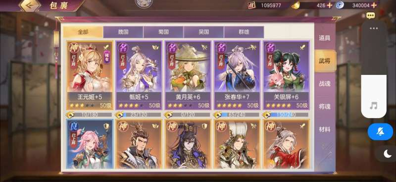 三国志幻想大陆王元姬阵容用什么克制 三国志幻想大陆王元姬阵容用什么克制
