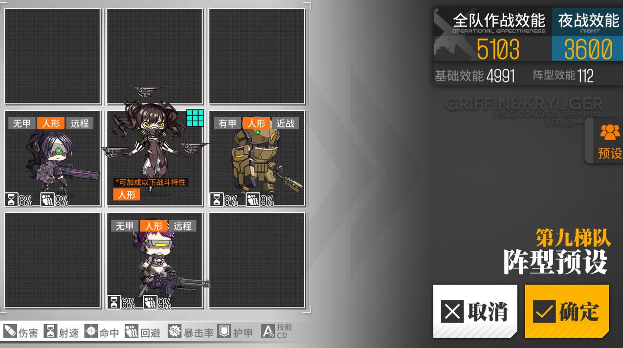 少女前线1之6怎么满星