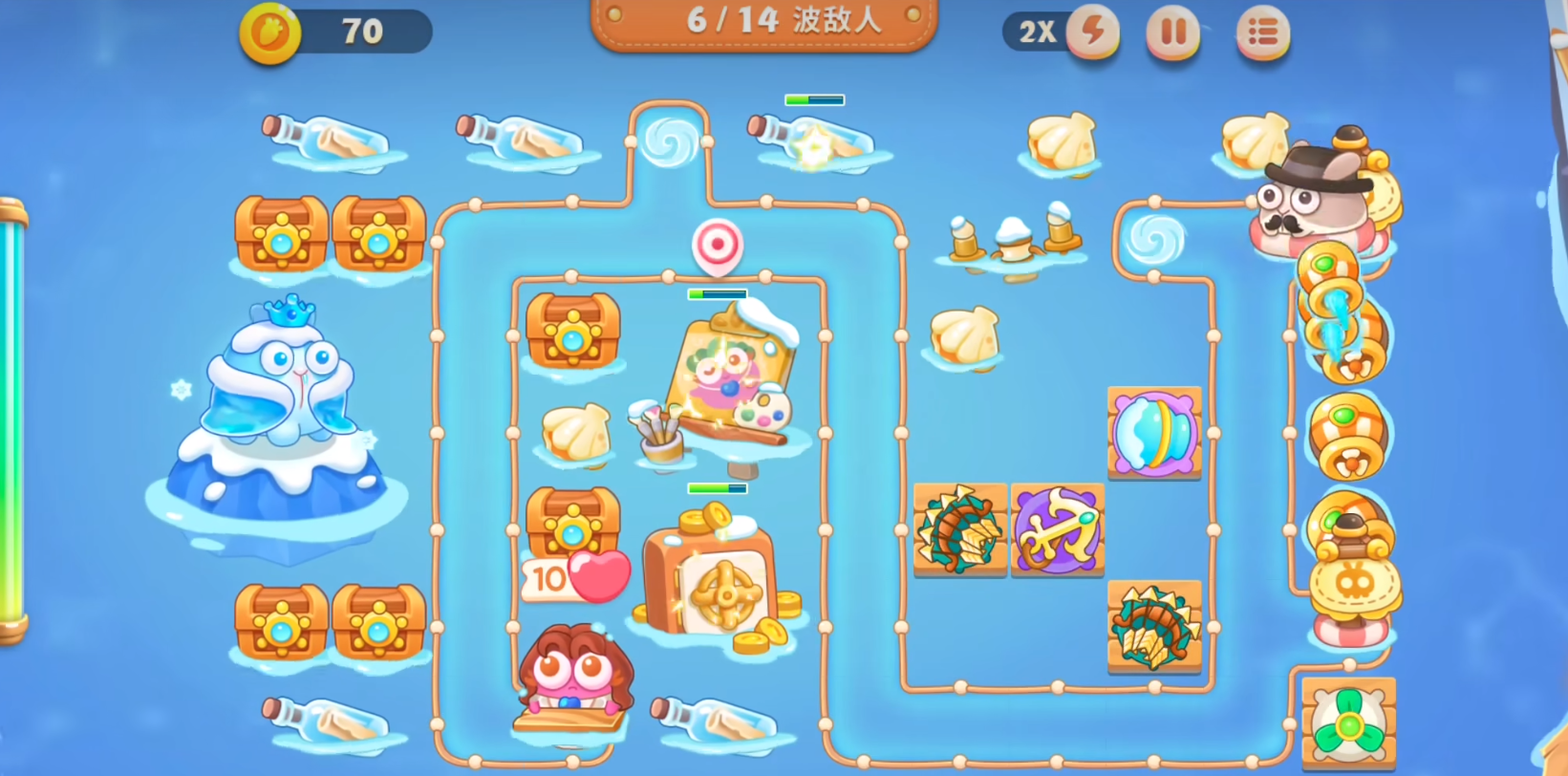 保卫萝卜4阿波尼克号攻略40