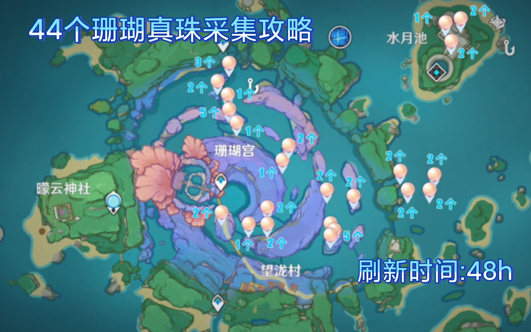 原神2.8珊瑚真珠如何采集 原神2.8珊瑚真珠如何采集