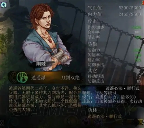 侠客风云传拜月七绝技能介绍 侠客风云传拜月七绝技能介绍