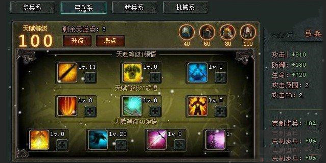 列王的纷争天赋重置解析 列王的纷争天赋重置解析