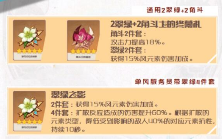 原神琴武器圣遗物怎么选 琴武器圣遗物属性分析 原神琴武器圣遗物怎么选 琴武器圣遗物属性分析