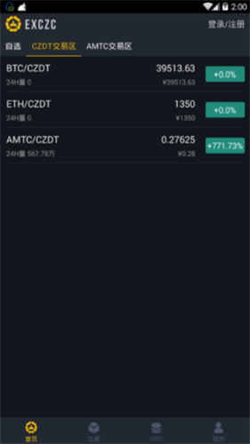czc交易所官网版