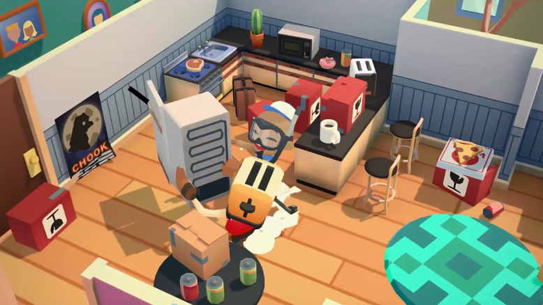 《胡闹搬家2》按照要求在规定时间内将各类货物打包上车