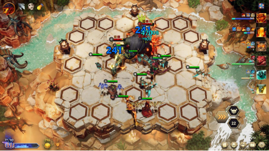 《将熄之焰》非常考验玩家的布局站位和装备分配