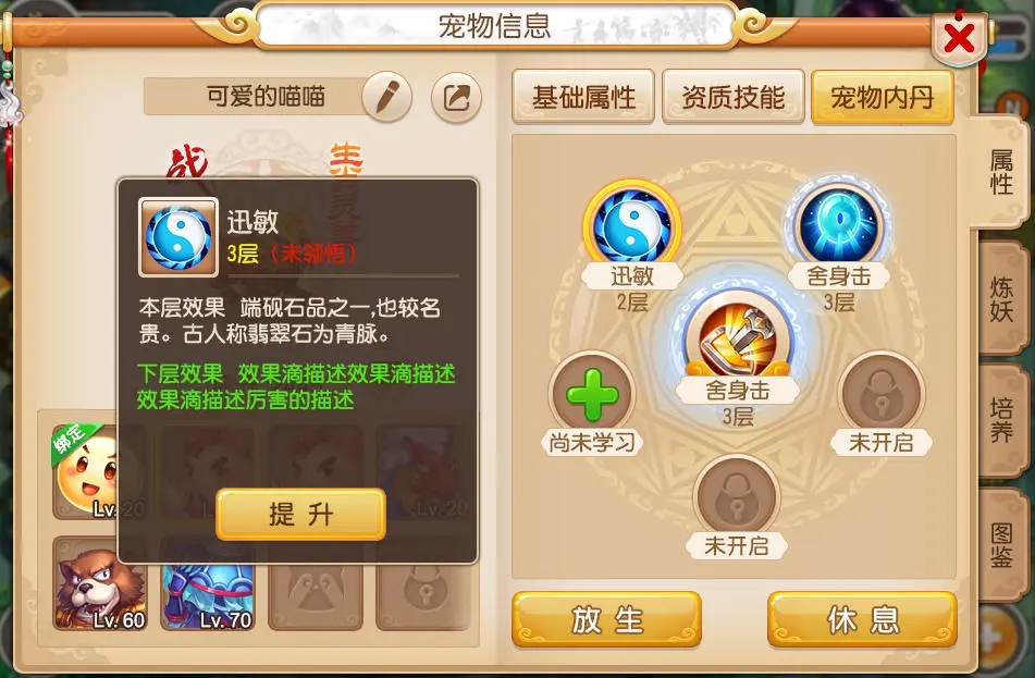 梦幻西游化圣有什么要求