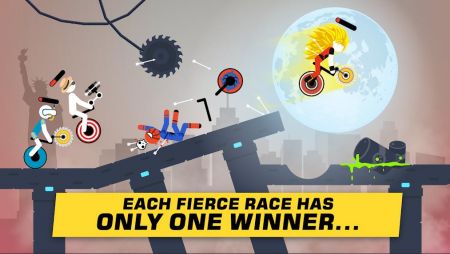 火柴人独轮车对决