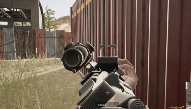 绝地求生如何侧身射击