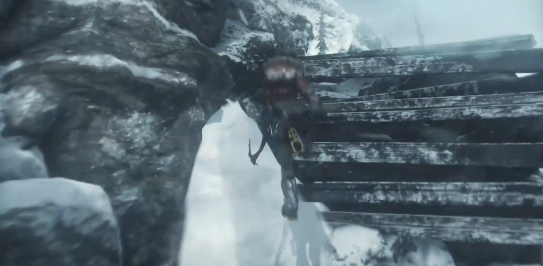 古墓丽影崛起雪崩怎么过