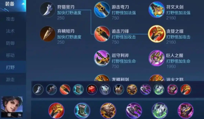 王者荣耀打野曜该怎么出装