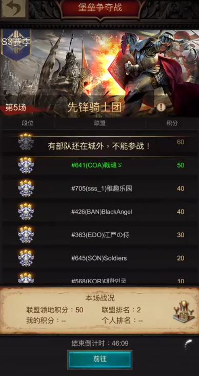 战火与秩序22级城堡怎么发展