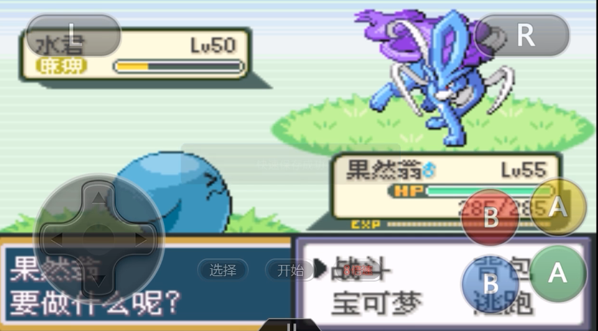 口袋妖怪火红水君在哪里抓