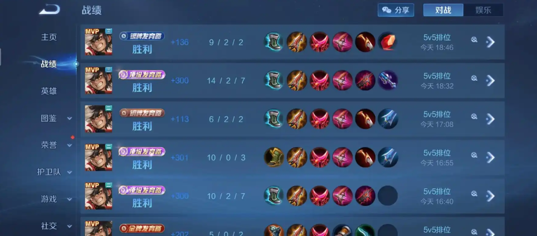 王者荣耀射手位如何出装