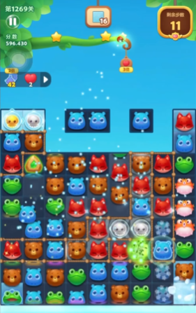 开心消消乐区域二精英3怎么过 开心消消乐区域二精英3怎么过