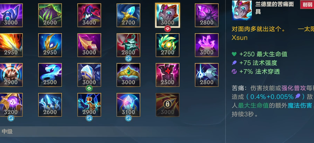 英雄联盟手游格温出什么装备好 英雄联盟手游格温出什么装备好