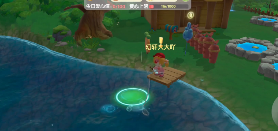 摩尔庄园的河童怎么钓