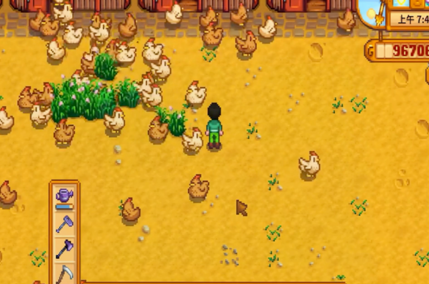 星露谷物语怎么养鸡