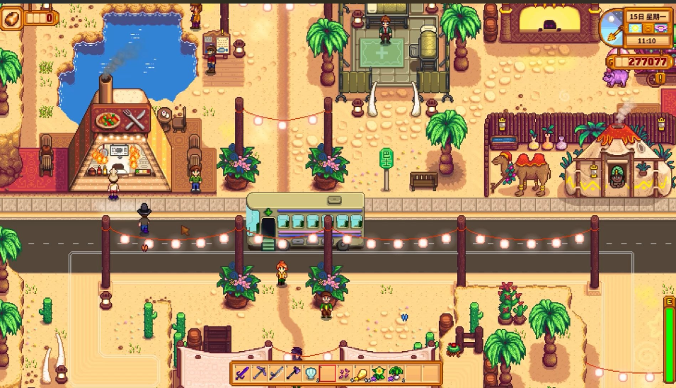 星露谷物语沙漠赌场怎么进去 星露谷物语沙漠赌场怎么进去