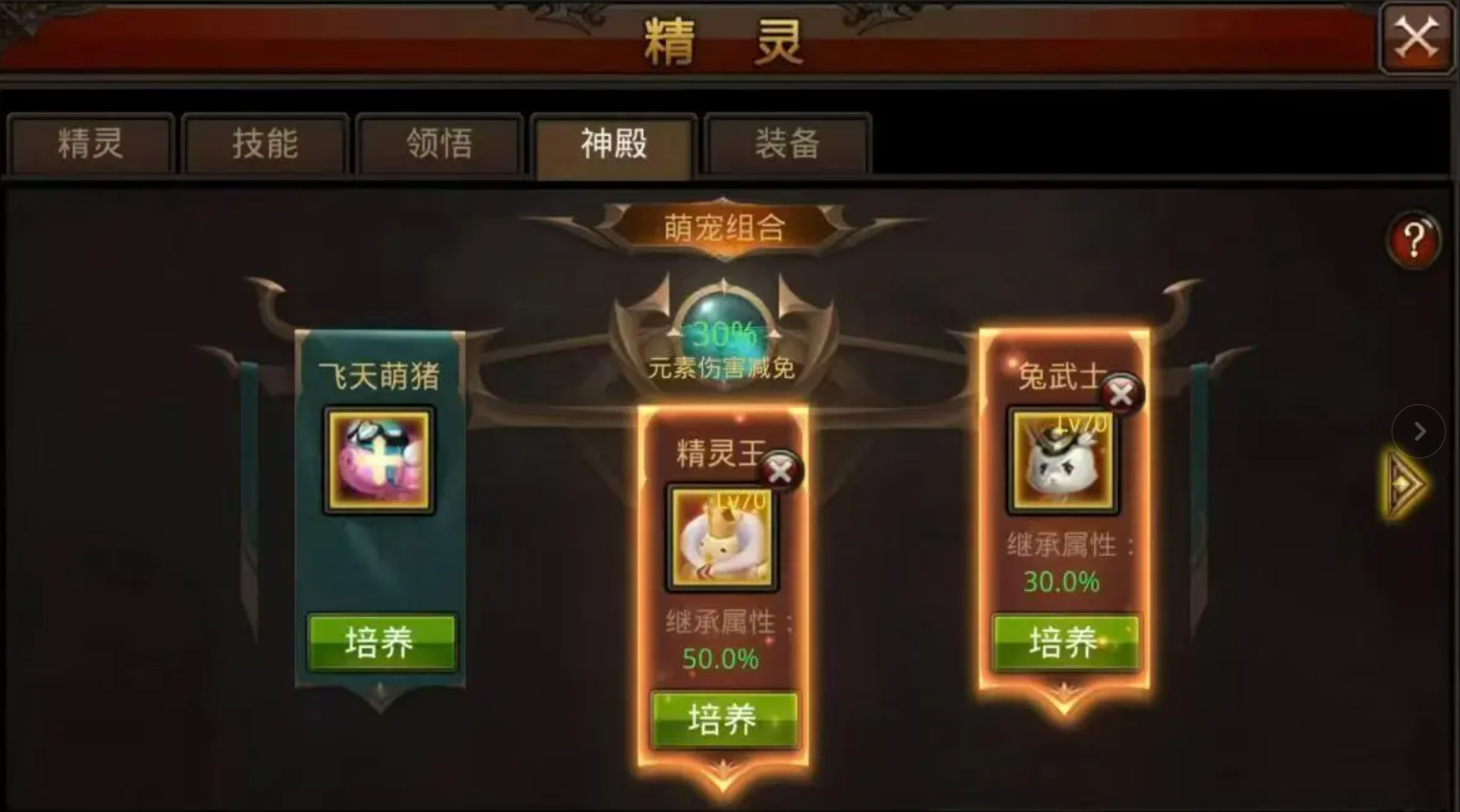 全民奇迹大神们用的什么精灵 全民奇迹大神们用的什么精灵