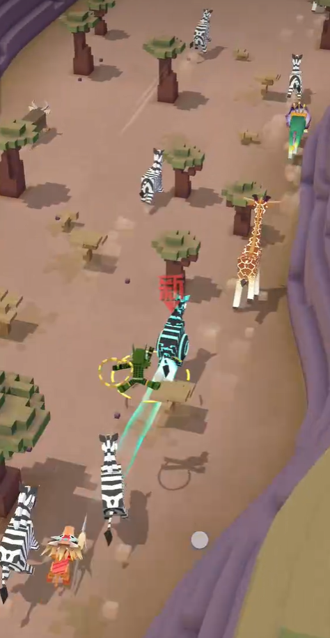 疯狂动物园里电子斑马怎么得