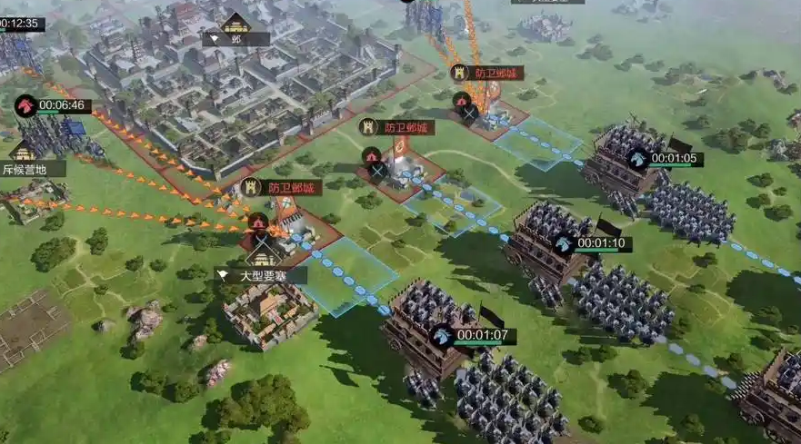 率土之滨怎么进攻别人的地