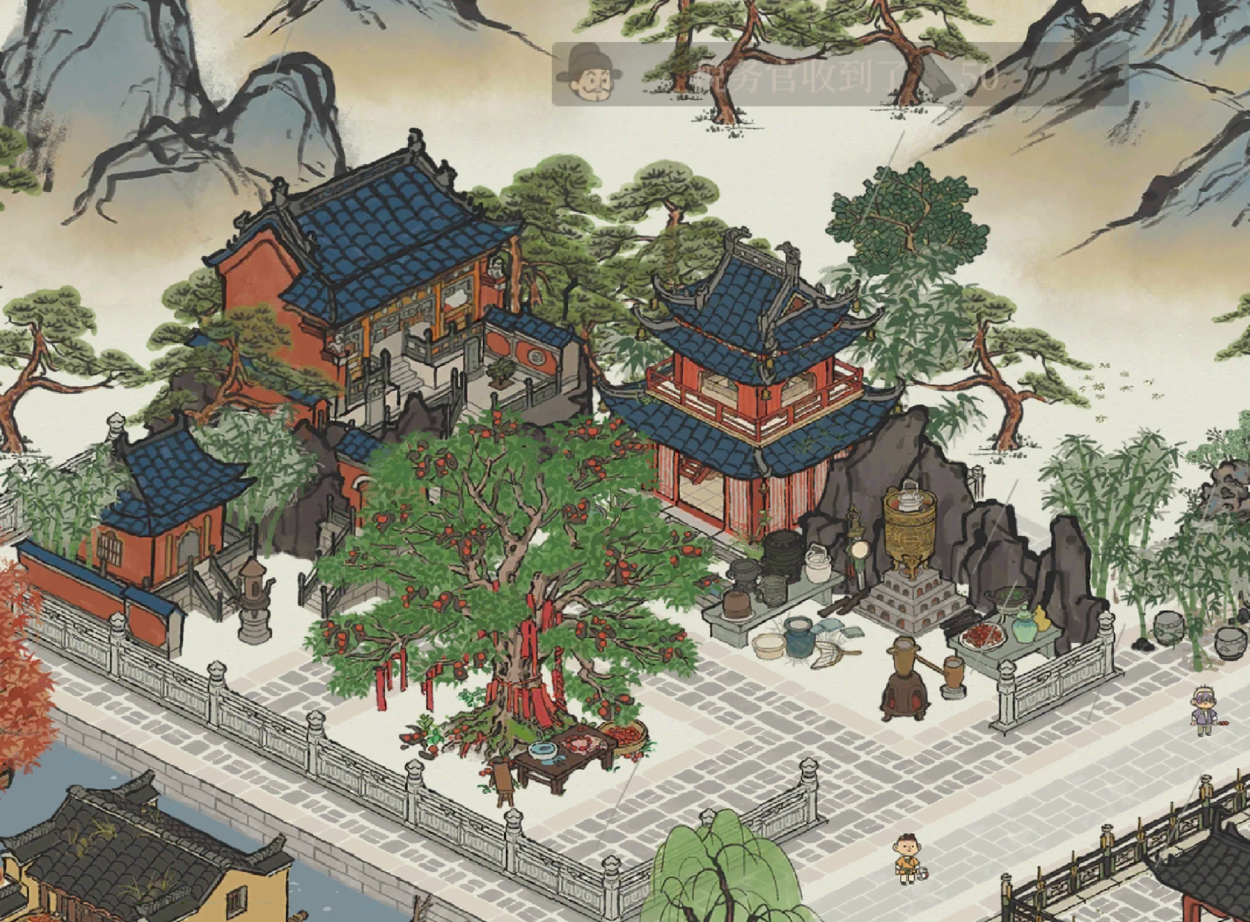 江南百景图赵铭城放哪里